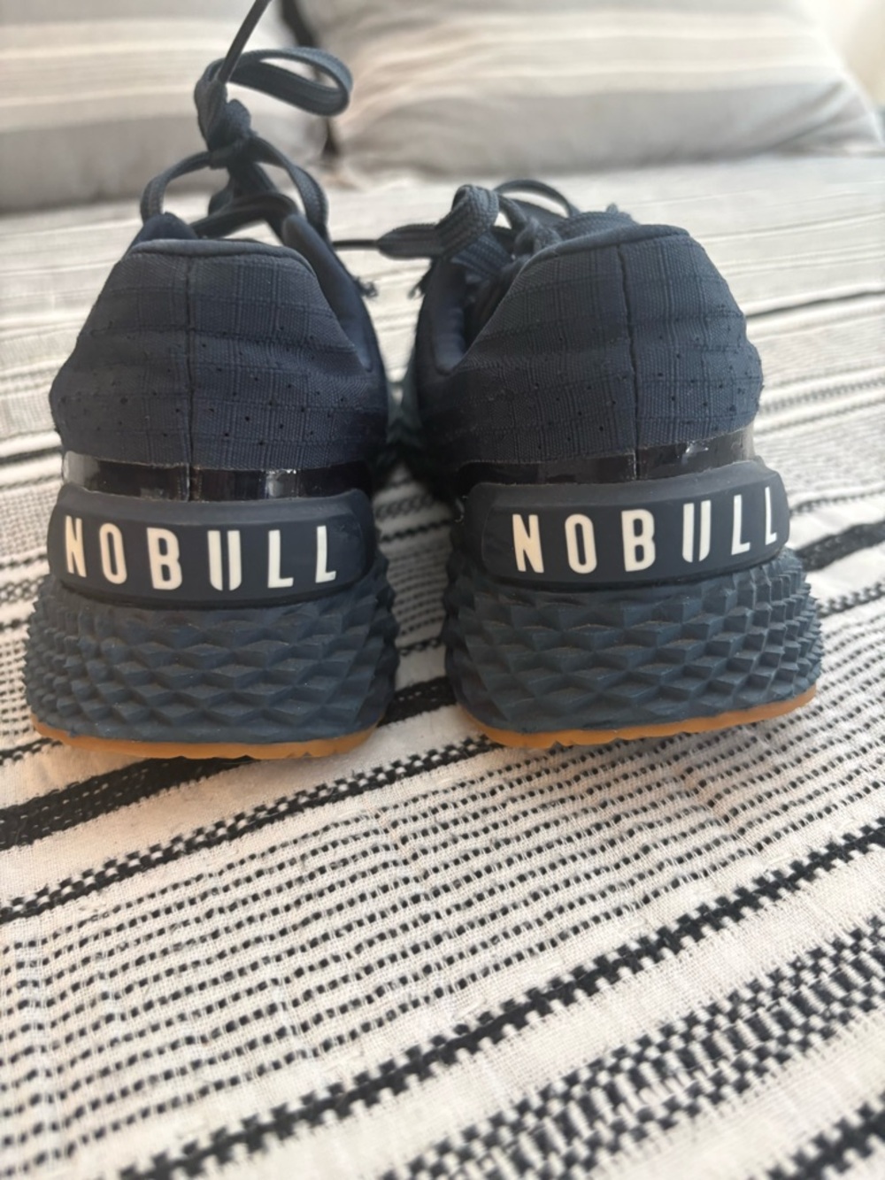NOBULL Navy Athletic Trainers with Gum Accents - Picture 3 of 5